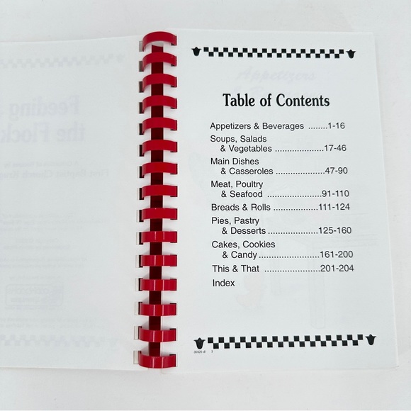 Feeding the Flock Cookbook 2000 First Baptist Church Krugerville Texas Recipes - Picture 5 of 15